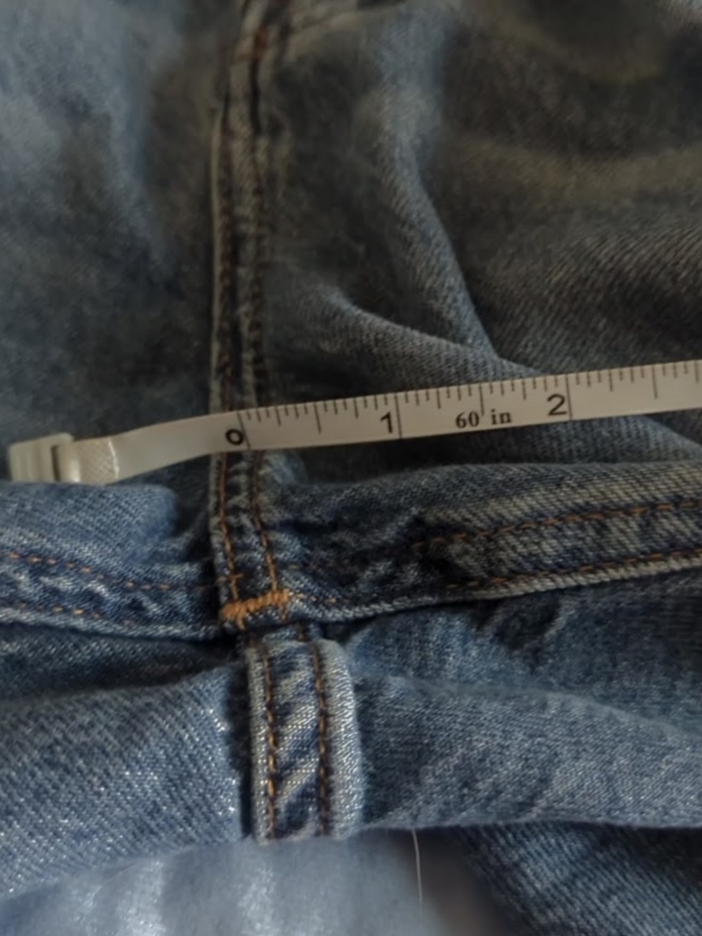 Madewell Faded Blue Denim Cutoff Shorts - Picture 8 of 8